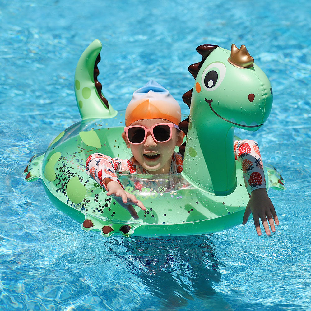 Inflatable Dinosaur Swimming Float for Kids (Over 3 Years old)