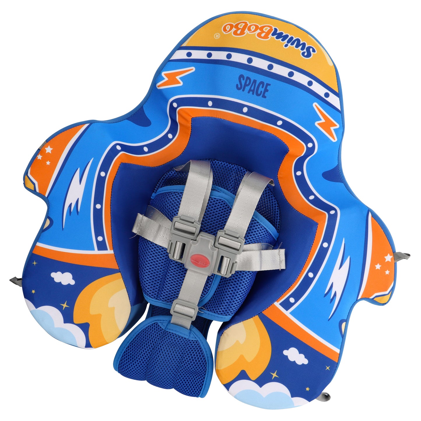 Swimbobo Non-Inflatable Baby Float with Canopy (4-48 Months)