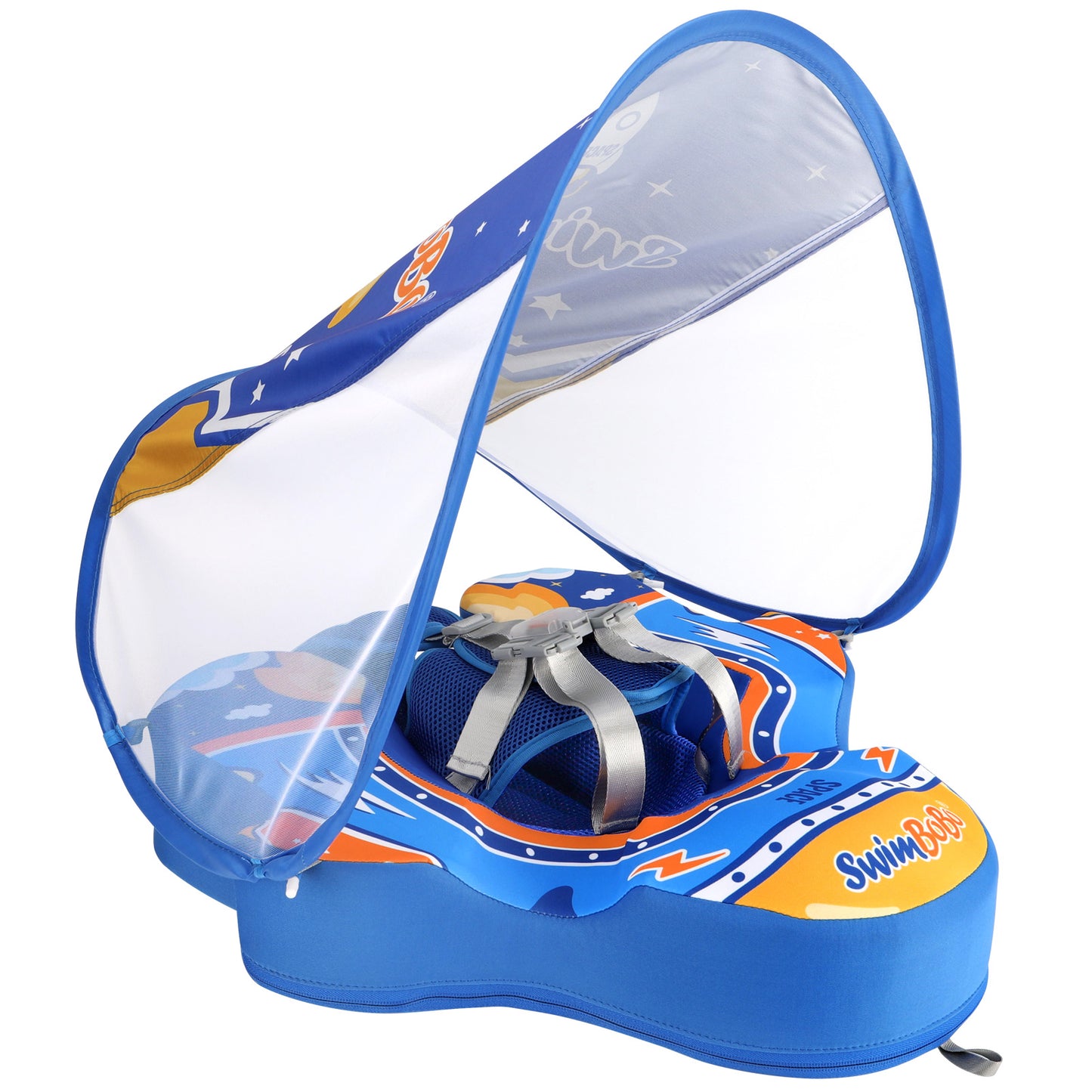 Swimbobo Non-Inflatable Baby Float with Canopy (4-48 Months)