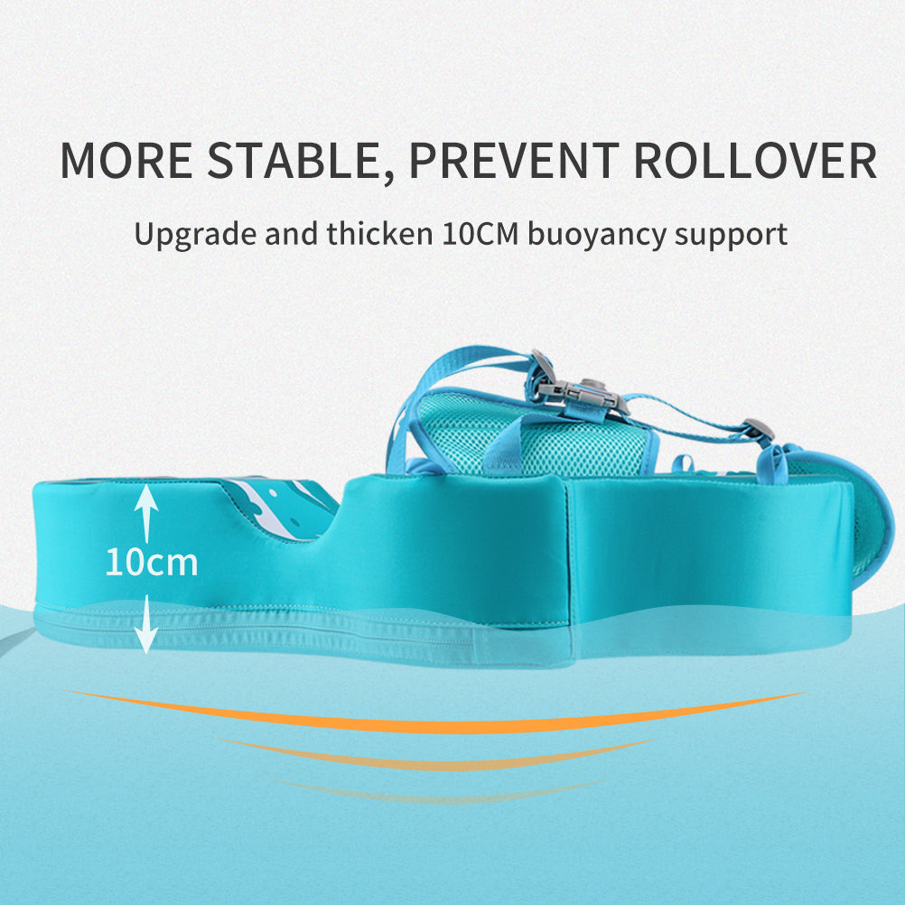 Swimbobo Non-inflatable Baby Float with Canopy (4 Months - 48 Months)