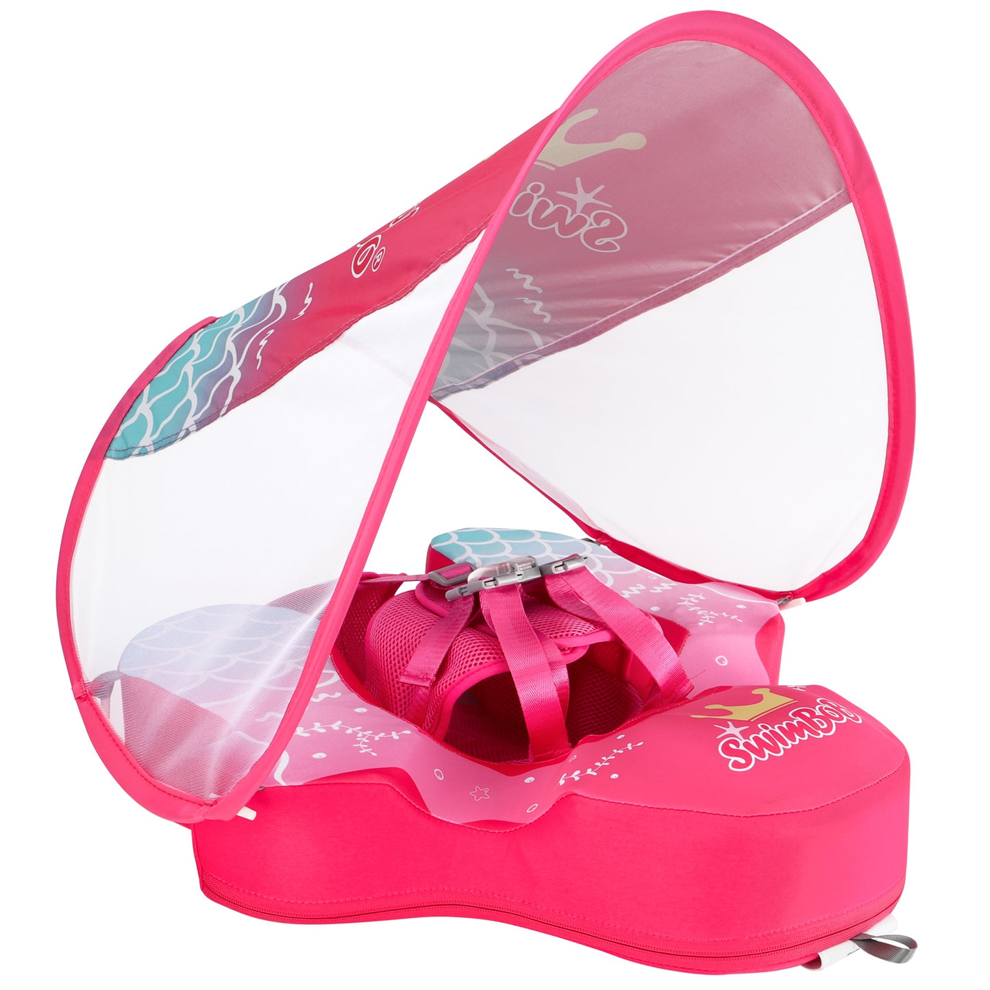 Swimbobo Non-Inflatable Baby Float with Canopy (4-48 Months)