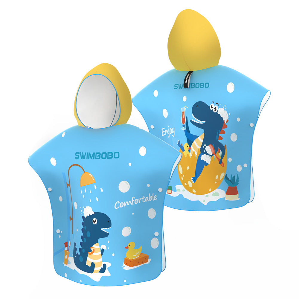 Dinosaur hooded towel for kids