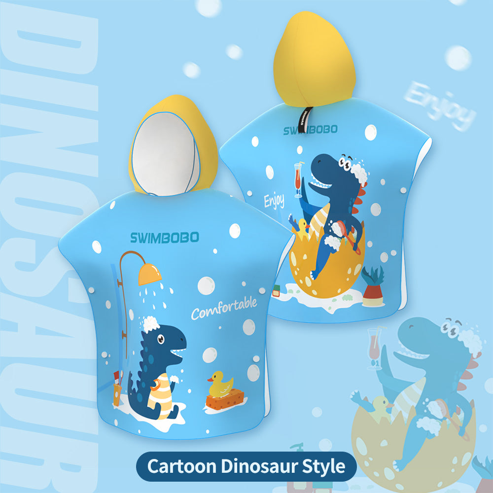 Dinosaur hooded towel for kids