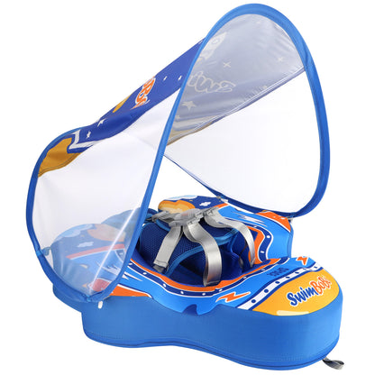Swimbobo Non-Inflatable Baby Float with Canopy (4-48 Months)