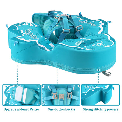Swimbobo Non-inflatable Baby Float with Canopy (4 Months - 48 Months)